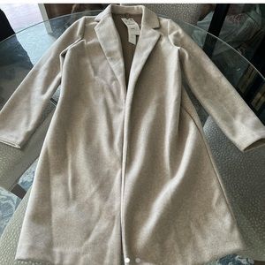 Zara Long Fleece Coat NTW